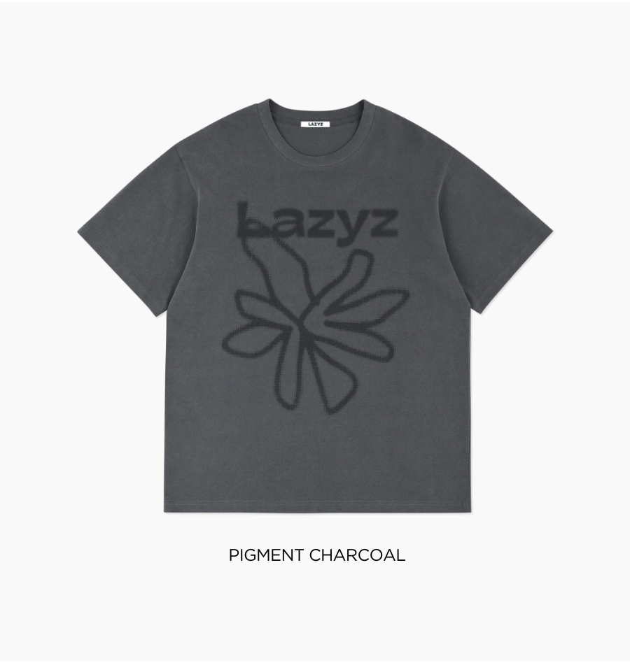 ＊韓国＊［LAZYZ］Big Lazy Flower T-Shirt 3color S-L MUSINSA | LAZYZ Big Lazy Flower T-shirt (3color)